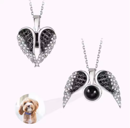 🕊️ Collar Ángel Guardián con Foto